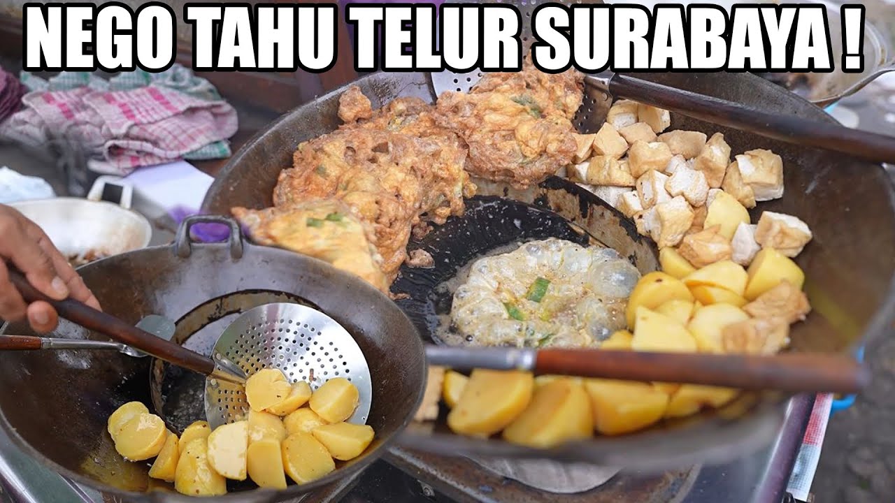 PEDAGANG INI JUAL TAHU TELUR 15 RIBU, TERNYATA GUNTING JADI KUNCI LARISNYA !