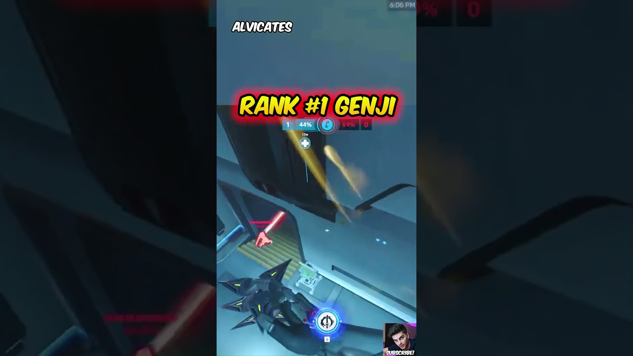 NEW Rank #1 Genji Is Out Of This World #overwatch2