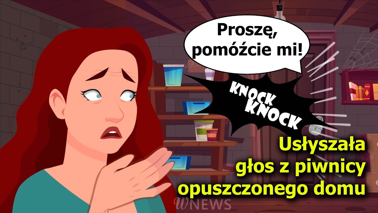 W piwnicy opuszczonego domu znalazłam nieznajomą. Powiedziała mi, kto ją tu zamknął