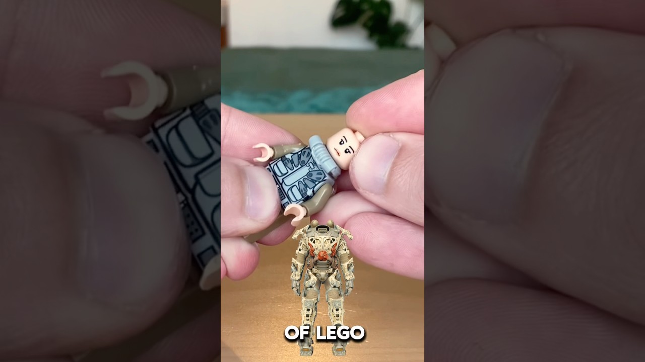Неужели ИДЕАЛЬНЫЙ каркас силовой брони Lego Fallout НЕВОЗМОЖЕН? #lego #fallout