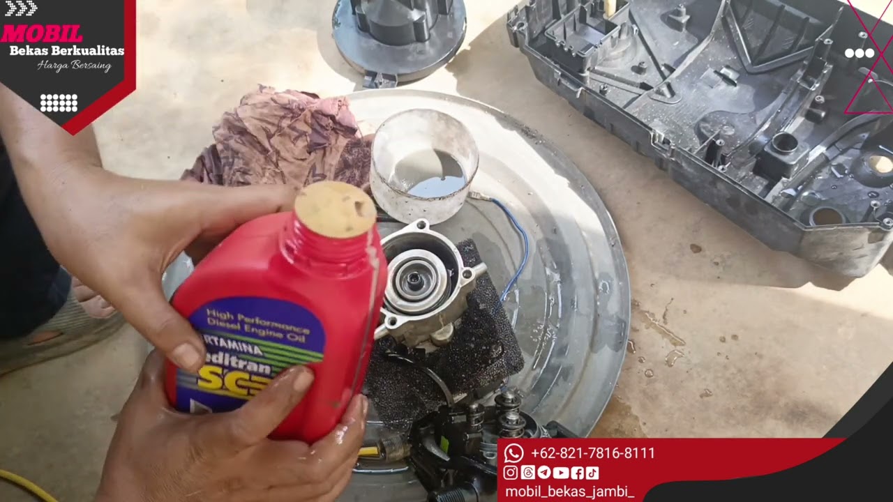 🔴 SERVICE JET CLEANER KRISBOW LEMAH SYAHWAT AIR BOCOR‼️|| GANTI SEAL AIR & SEAL OLI