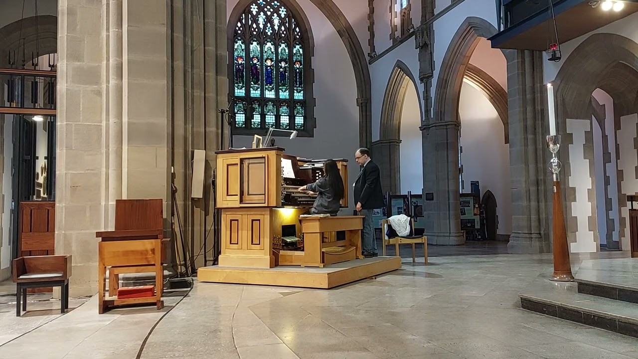 Karen Au plays 'Cortège et Litanie' by Marcel Dupré, on the organ of Blackburn Cathedral, 5/3/2023.