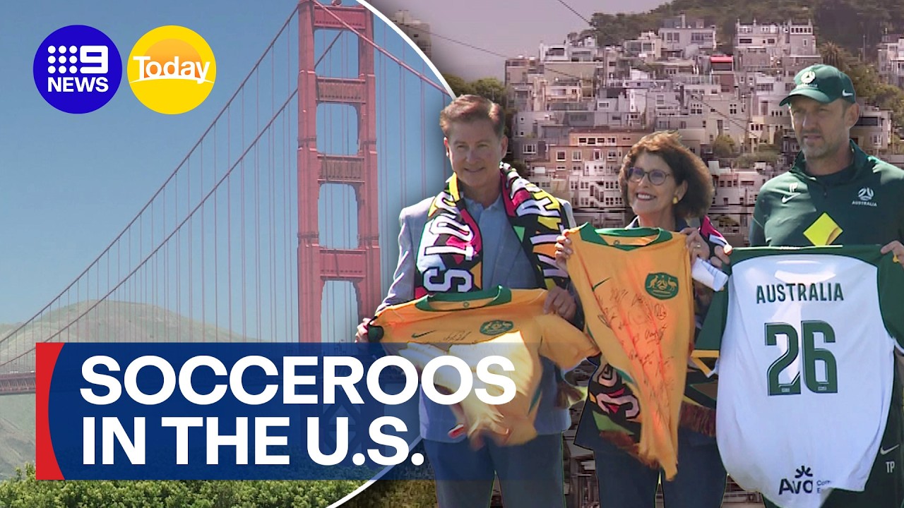 Socceroos take over California! Inside Australia's FIFA World Cup 2026 camp | 9 News Australia