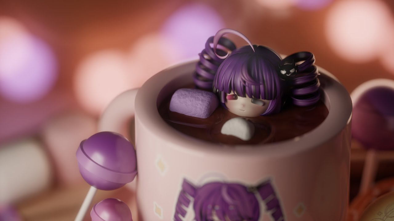 Yoyoloid BGM ☕ chilling at the caf&eacute;~ 【dynamic wallpaper】