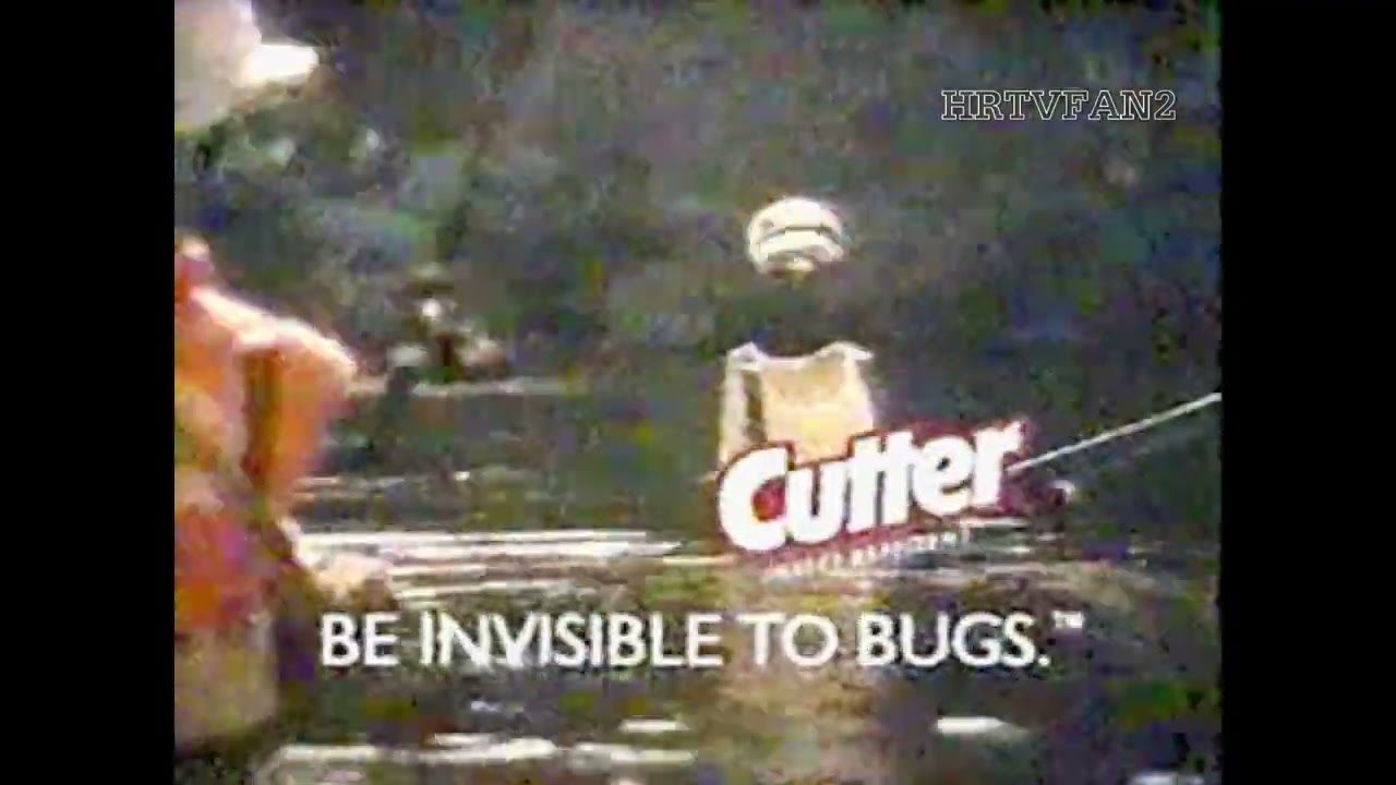 1995 Cutter Bug Repellent Commercial