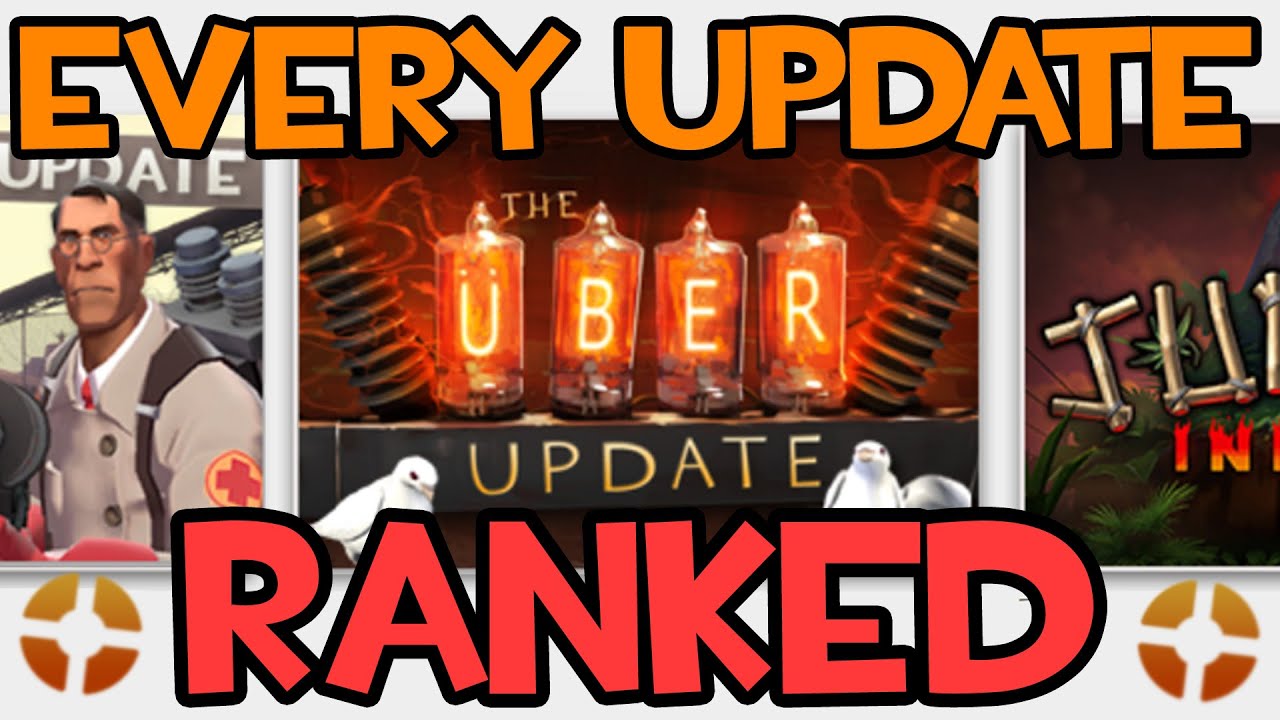 [TF2] EVERY major UPDATE RANKED!