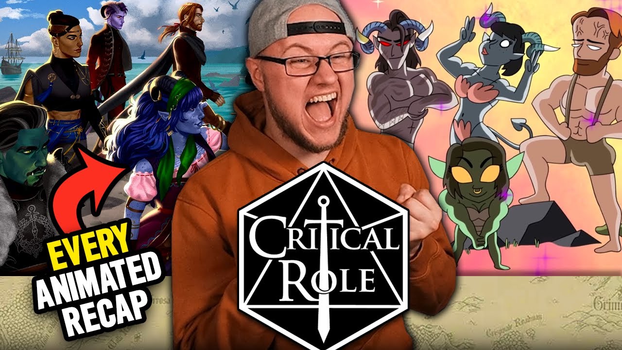 First Time Watching The Mighty Nein Animated Recaps