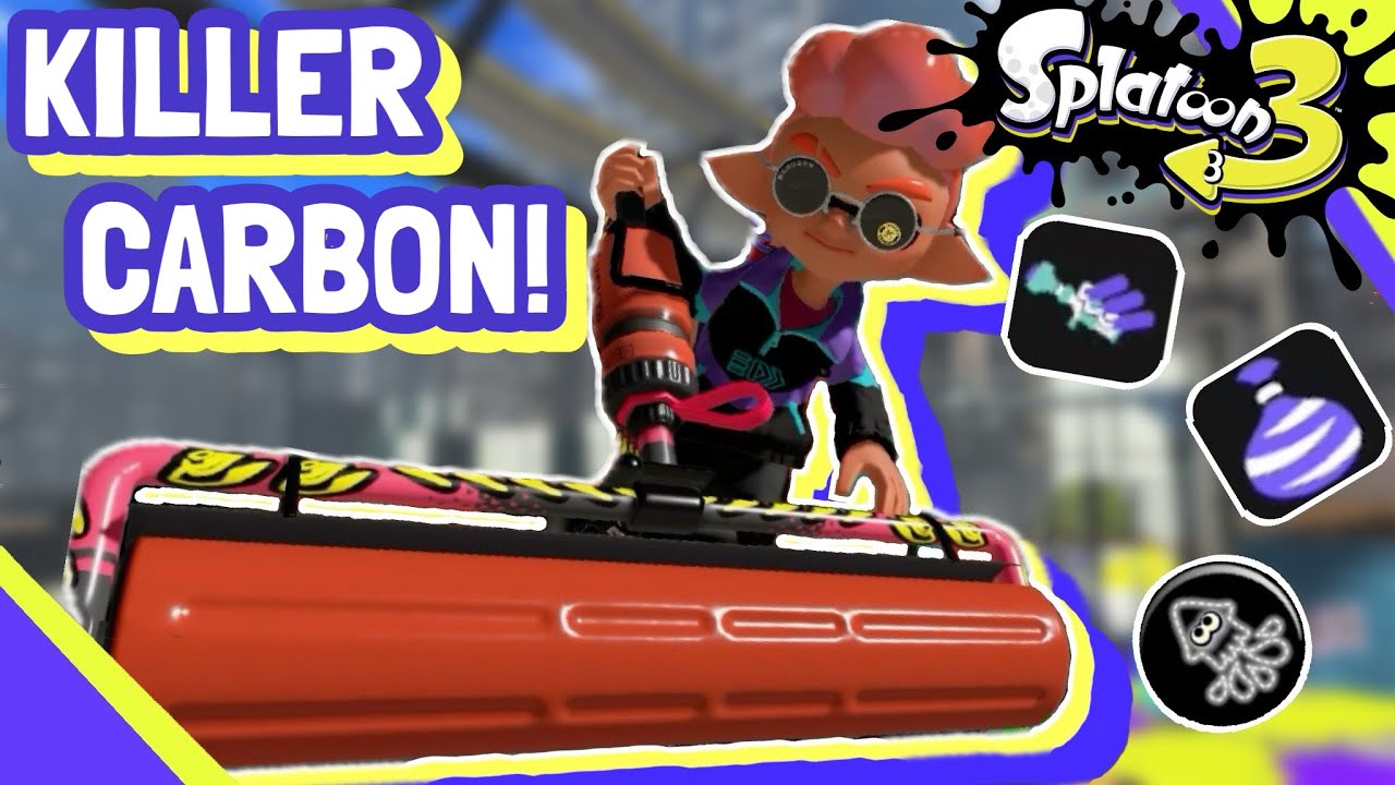Becoming UNSTOPPABLE with the Carbon Roller Deco! | Splatoon 3: Anarchy Battles