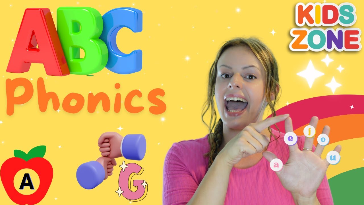 ABC Phonics Toddler Learning The English Alphabet! Letters & Sounds + ABC Phonics Songs - ABC's BSL