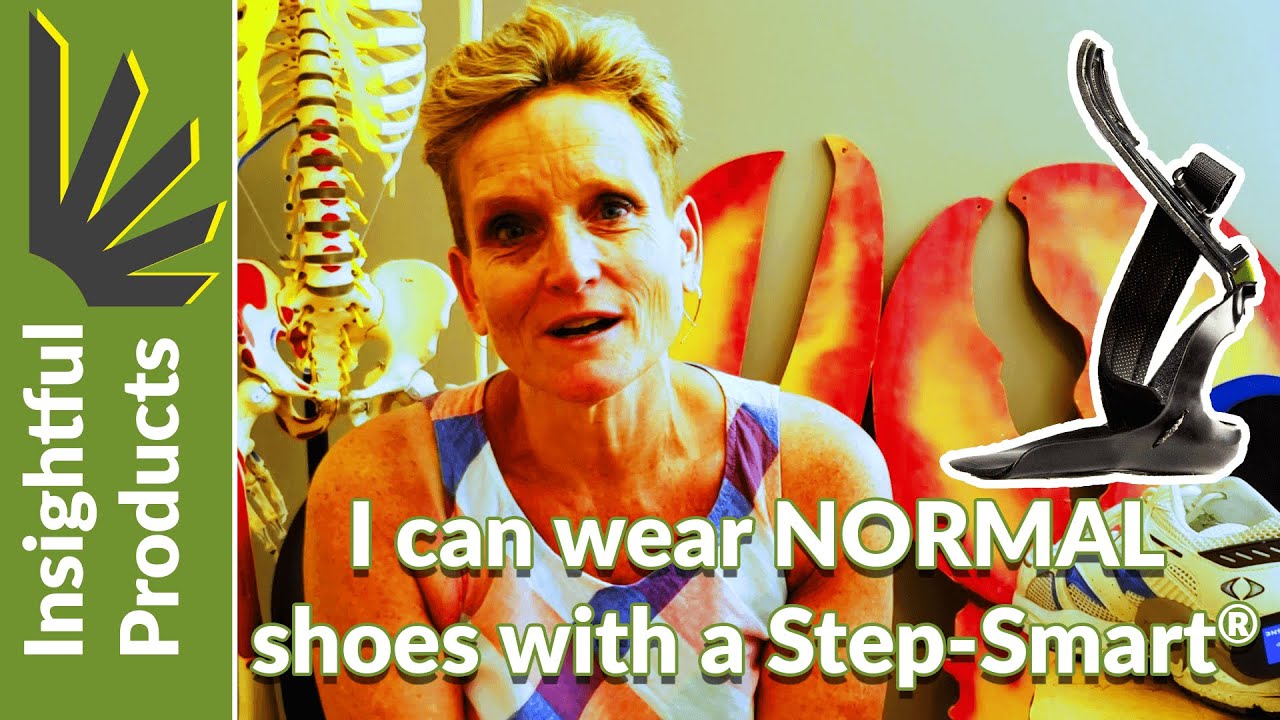 AFO Brace that I can wear NORMAL shoes with! Meet The Step-Smart!