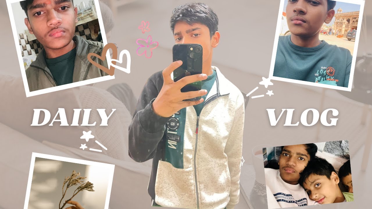 Today My First Vlog 😍 | My 1st Vlog on YouTube | Hindi