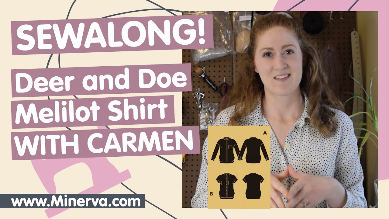Minerva Sew-Along - Deer and Doe Melilot Shirt