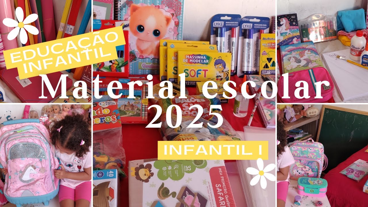 Materiais escolares 2025