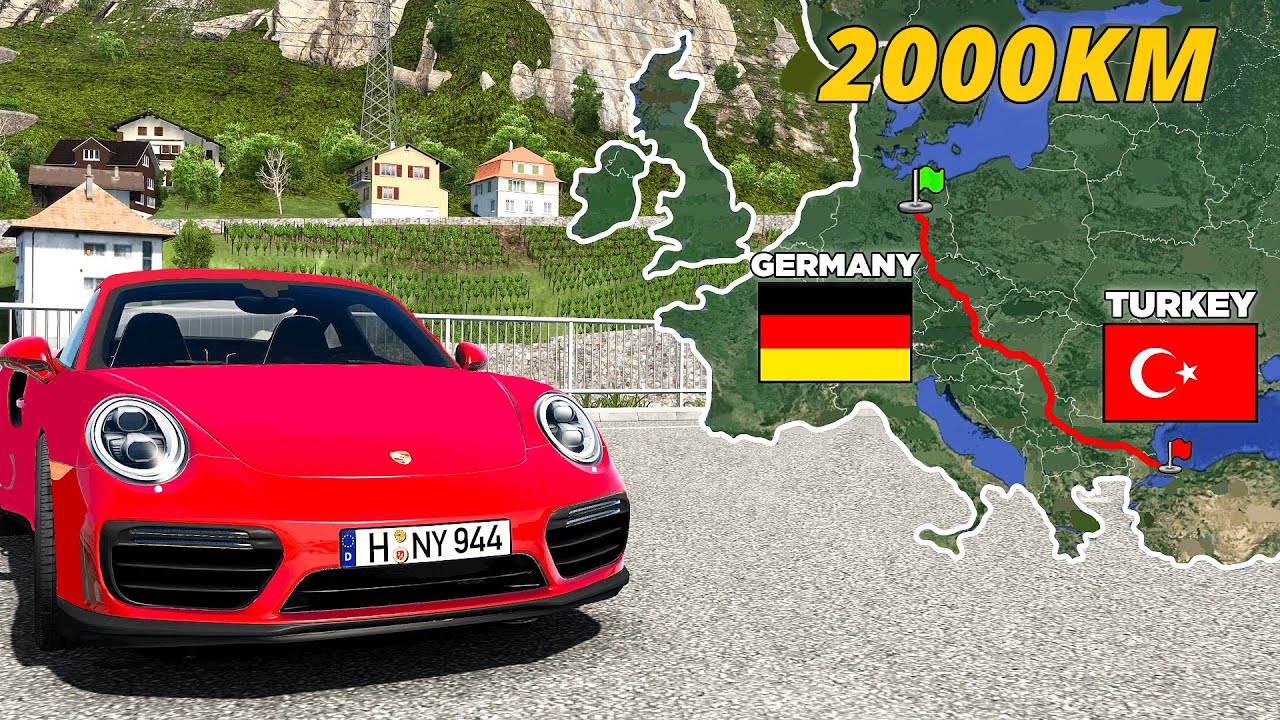 ETS2 Longest Road Trip (Berlin to Istanbul) Germany to Turkey | Euro Truck Simulator 2
