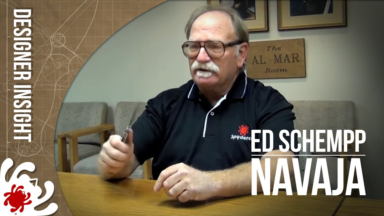 Серия Spyderco Designer's Insight: Ed Schempp Navaja