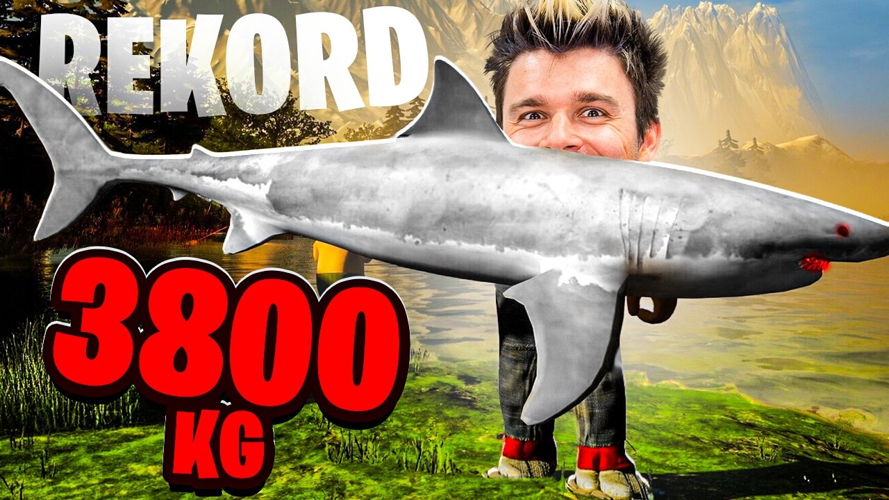 Złowiłem 3800 KG RYBA - REKORD!!!! | Gone Fishing