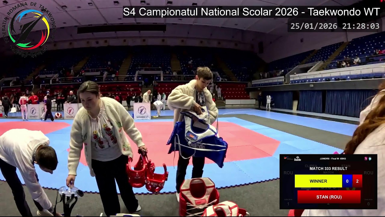 S4 Campionatul National Scolar 2026 - Taekwondo WT