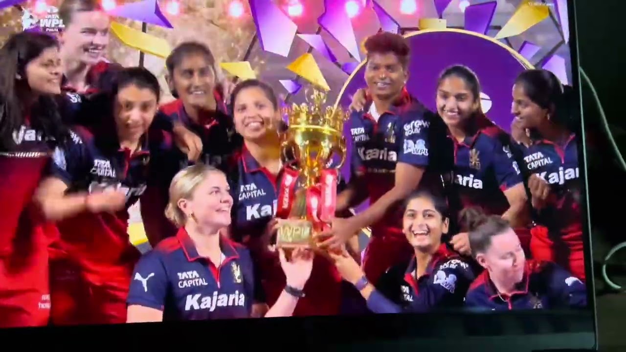 WPL RCB ಚಾಂಪಿಯನ್, ಎರಡನೇ ಬಾರಿ, ಪ್ರತಿ ಬಾರಿಯೂ ಅದು ನಮ್ಮದೇ. WPL RCB CHAMPIONS , every times its ours only