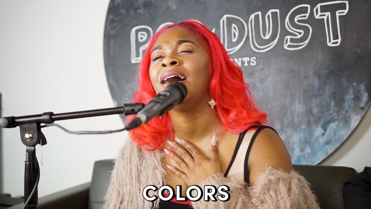 Ali Caldwell performs 