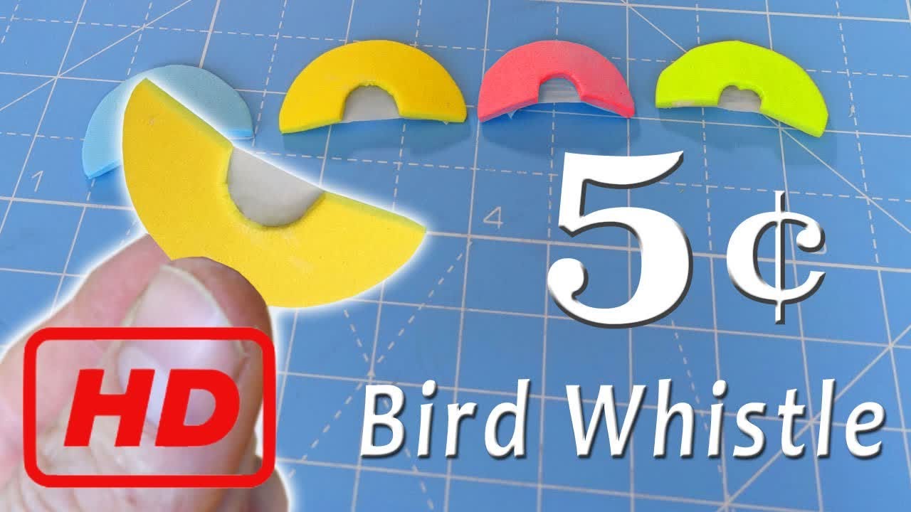 Bird Whistle or Animal Call - Cheap and Easy to make