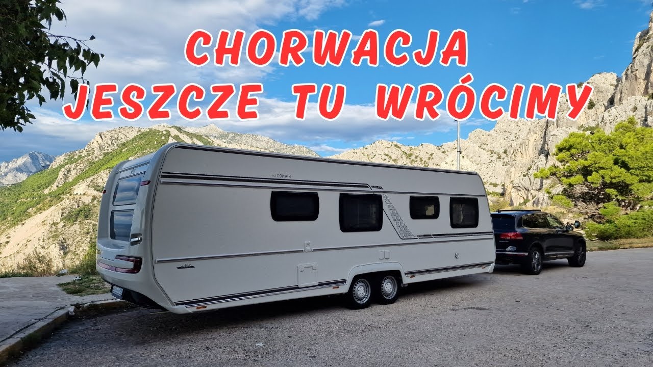 Wracamy przyczepą kempingową z Chorwacji,cofam z moverem, łowimy ryby w Adriatyku, droga do domu #17