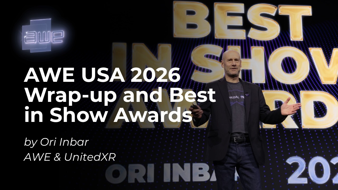 Итоги AWE USA 2026 и церемония награждения Best in Show с Ори Инбаром, генеральным директором и с...