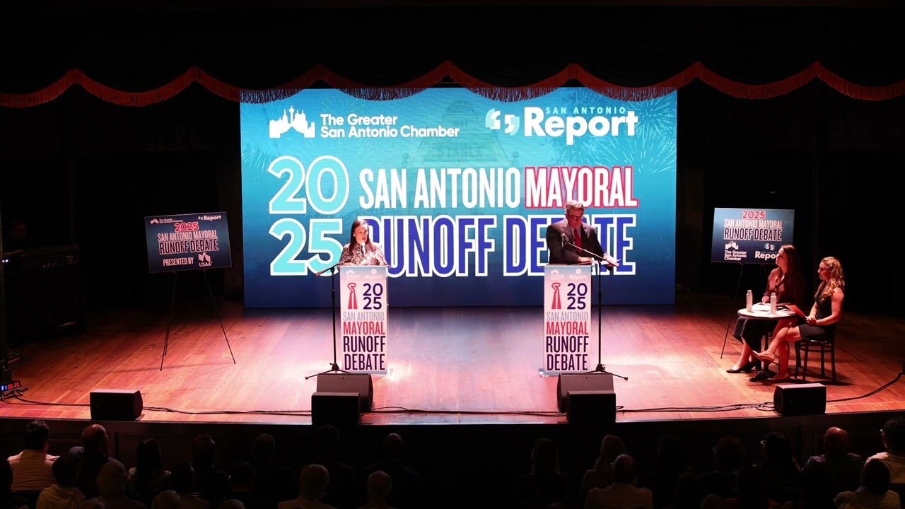 2025 San Antonio Mayoral Runoff Debate