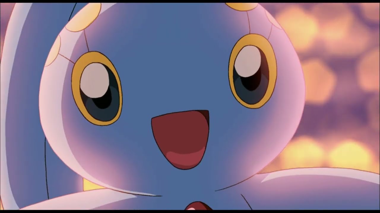 Manaphy's emotional farewell