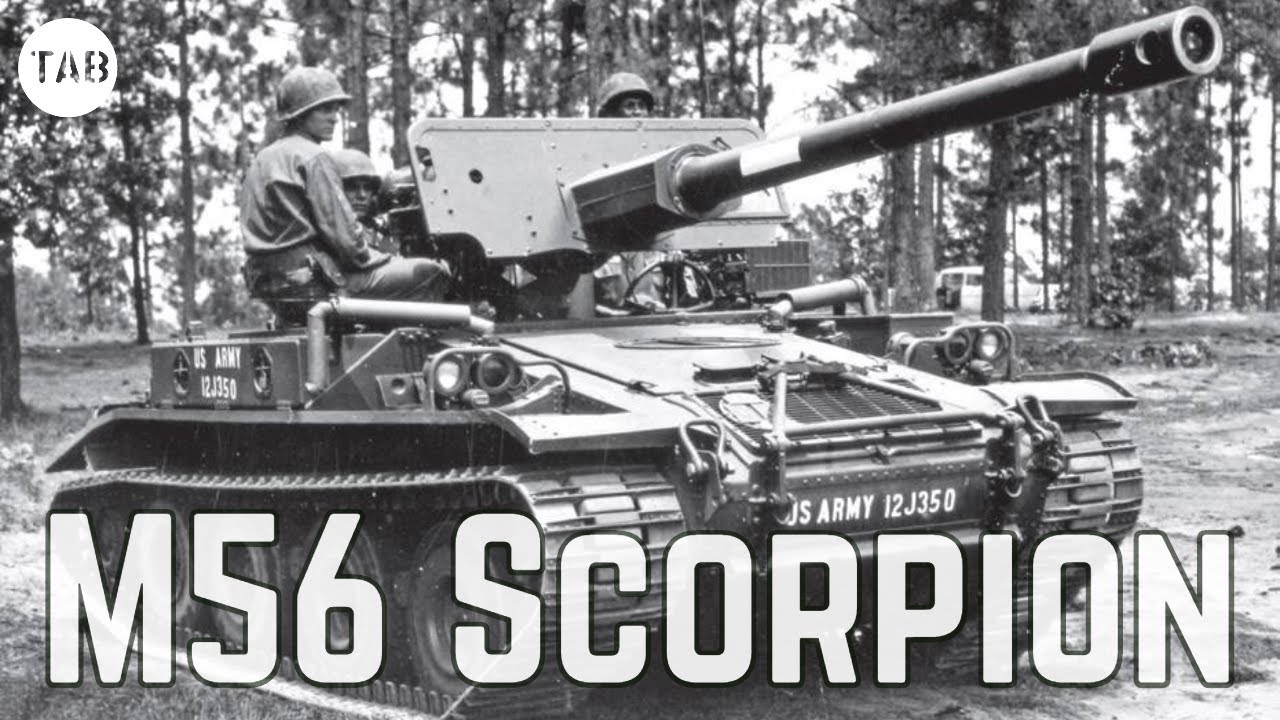 M56 Scorpion — лёгкая самоходная артиллерийская установка