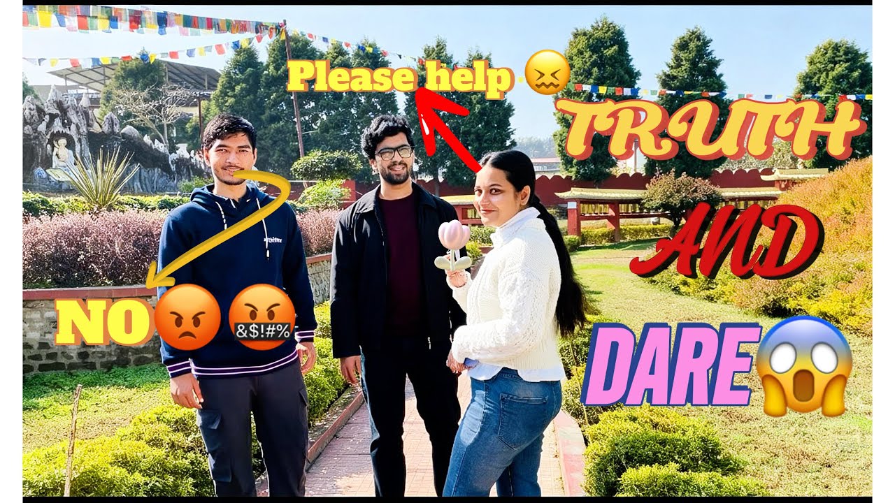TRUTH and DARE challenge 😱🤯gussa hogey bhiyaaa😰