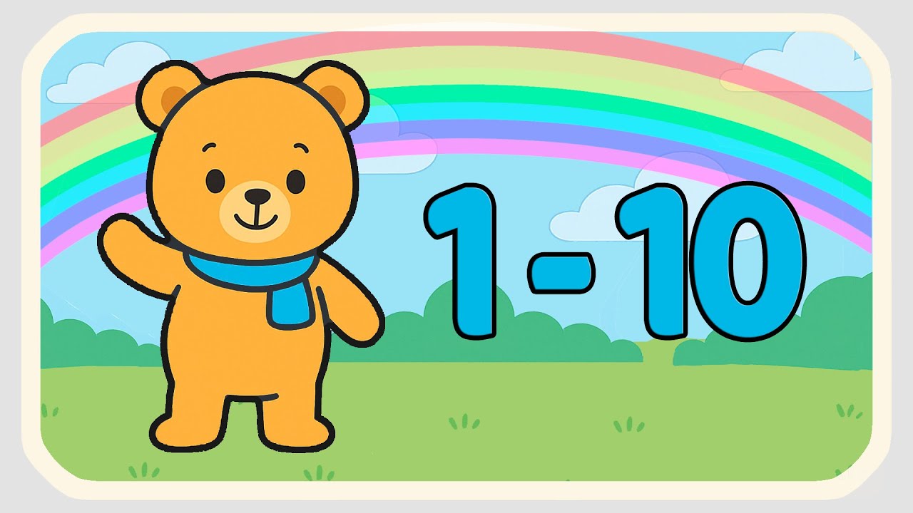 Learn Numbers 1–10 with Teddy