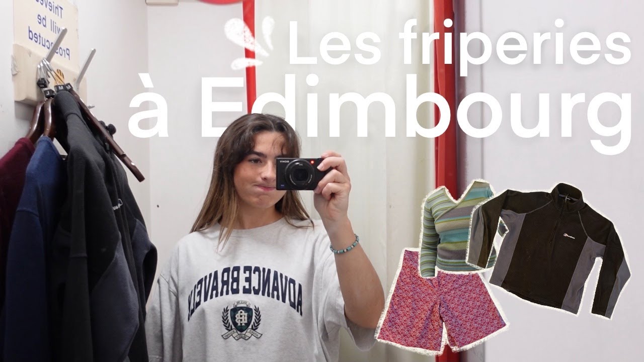 une journée friperie à Edimbourg