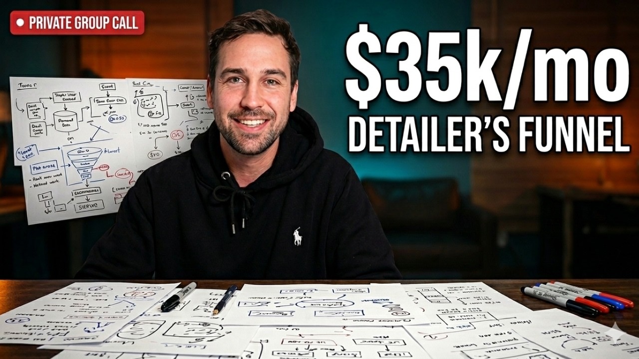 How i grew a detailing business from ZERO to $35k mo in 6 months with one simple funnel