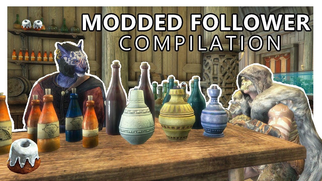 My Modded Followers Being Chaotic (& Cute) # 6 | Skyrim