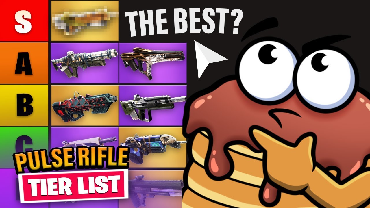 I Ranked Every Pulse Rifle in a Tier List (Destiny 2)