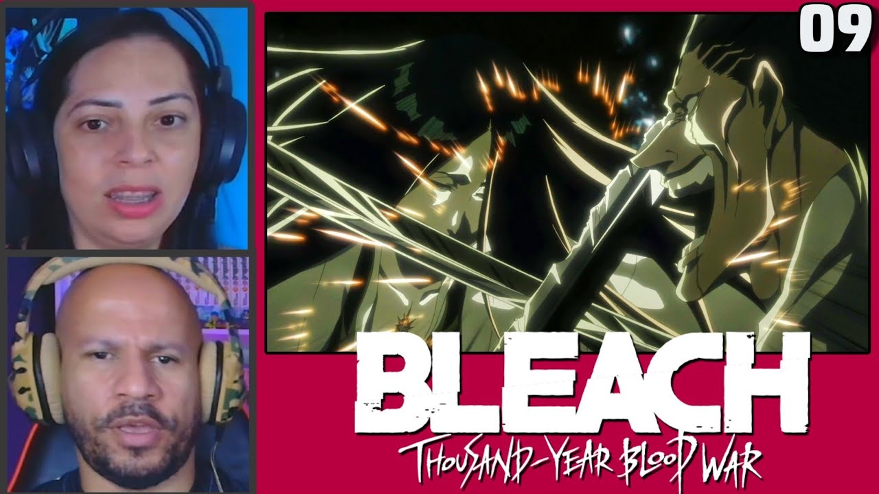 A BRIGA DOS KENPACHIS! BLEACH - GUERRA DOS MIL ANOS EP 9 [REACT E ANÁLISE]