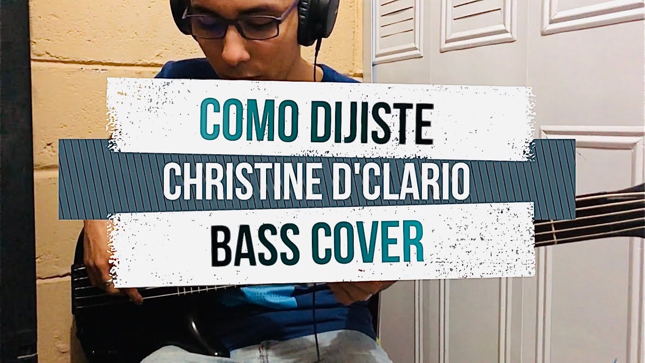 Christine D'Clario - Como Dijiste (Eterno Live) (Bass Cover)