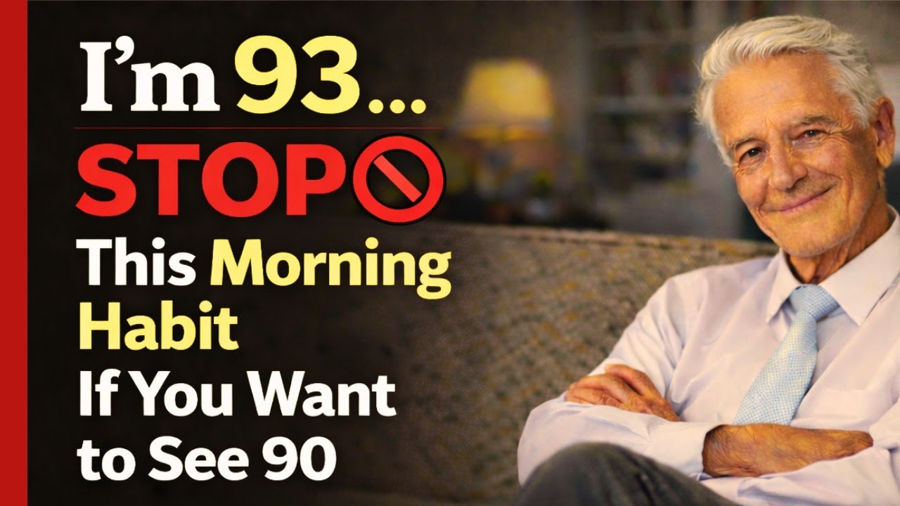Over 60? Your Morning  Habit Is Deciding If You See 90
