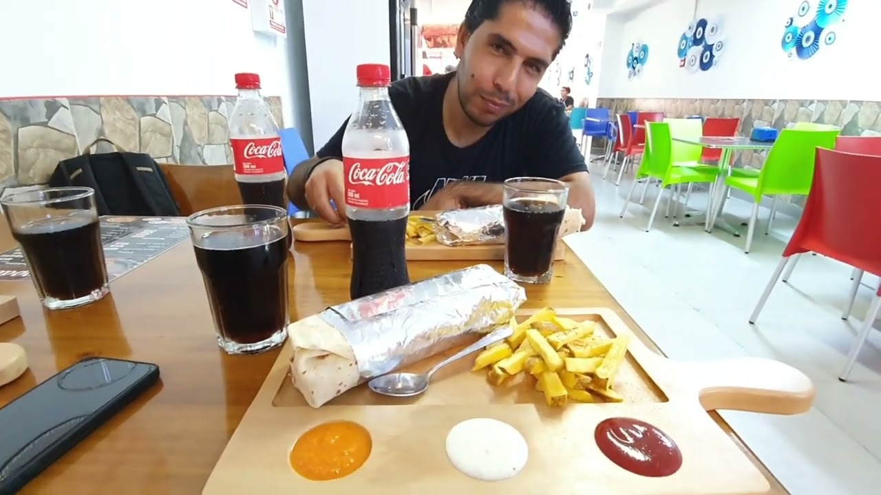 PERU LIMA DA YENİ AÇILAN TÜRK RESTAURANTINDA DÖNER KEYFİ YAPMAK😋😋😋
