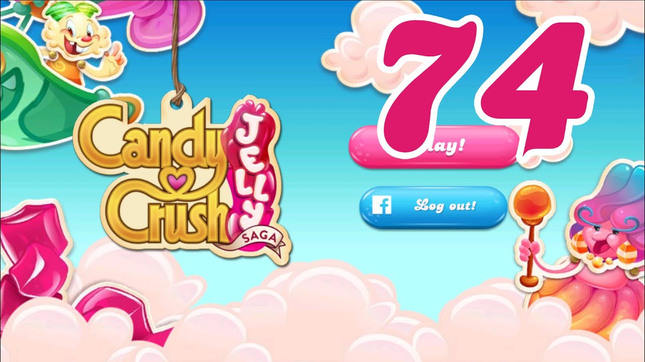 Candy Crush Jelly Saga Level 74 No Boosters