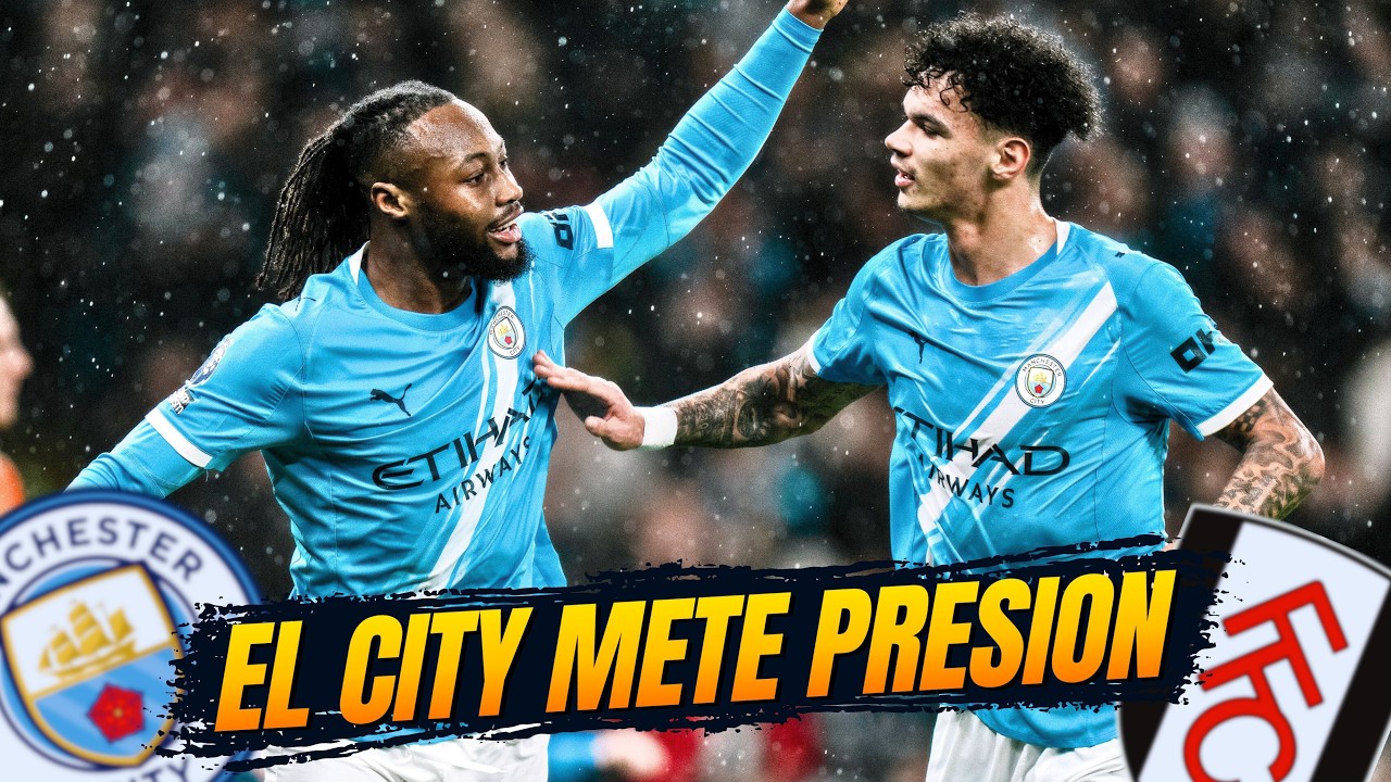 ¿SE ASUSTA EL ARSENAL? EL CITY GANA 3-0 Y SE ACERCA 🔥 | ANÁLISIS