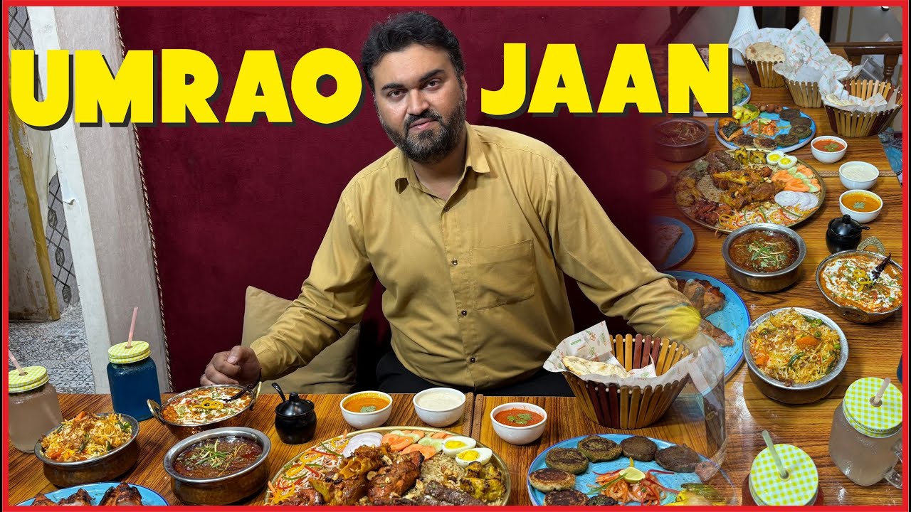 Umraojaan Restaurant || Top Restaurant in Lucknow || Fine Dine and Darbar || Top Luxury Food