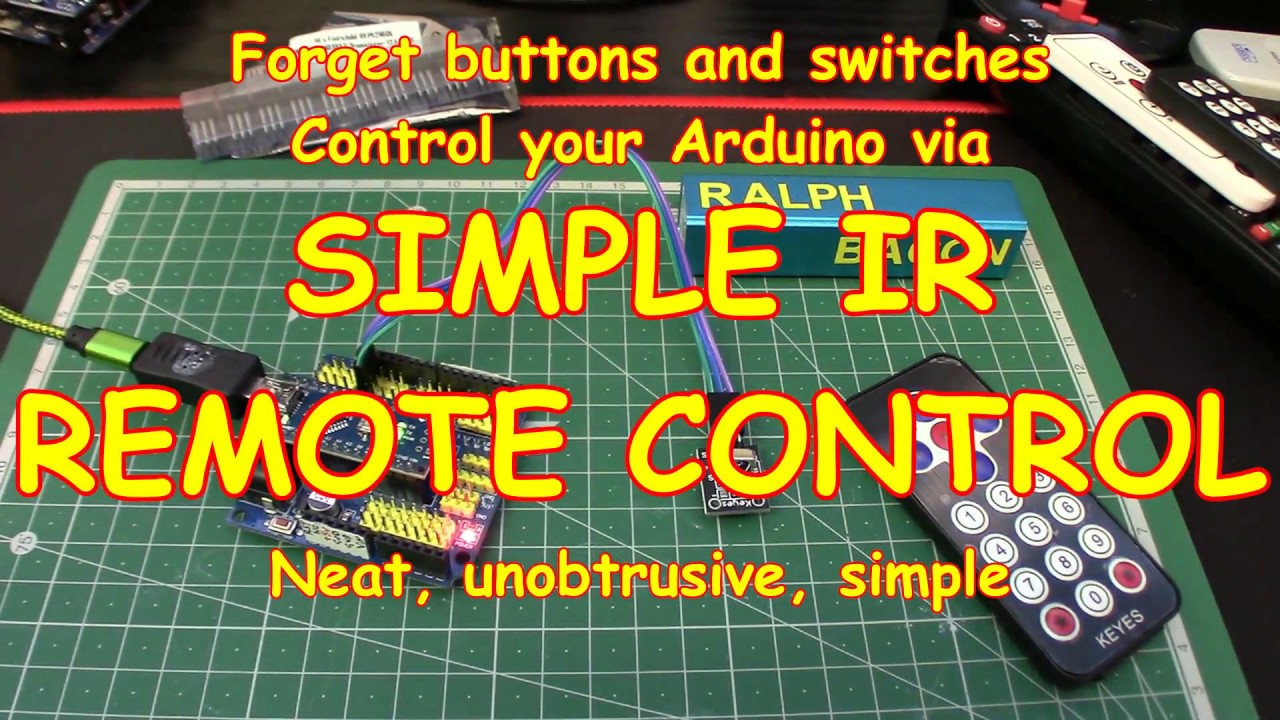#77 Forget buttons - use Infra Red! VS1838B first look