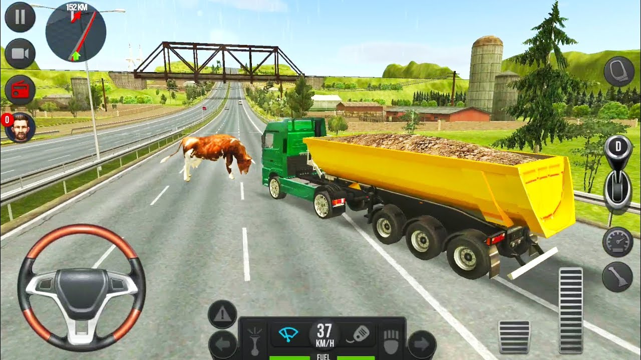Euro Truck Simulator #10 Fertilizer Transportation - Android Gameplay