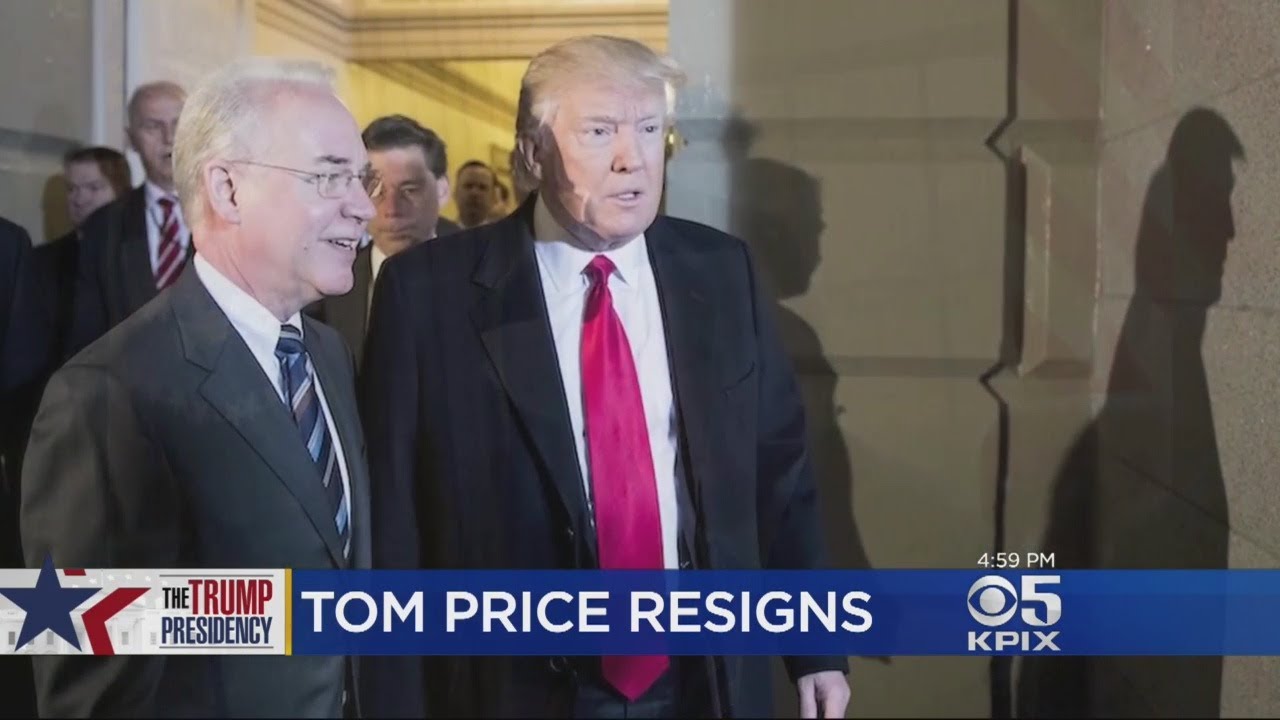 HHS Secretary Tom Price Resigns After Revelations About Use of Charter Flights