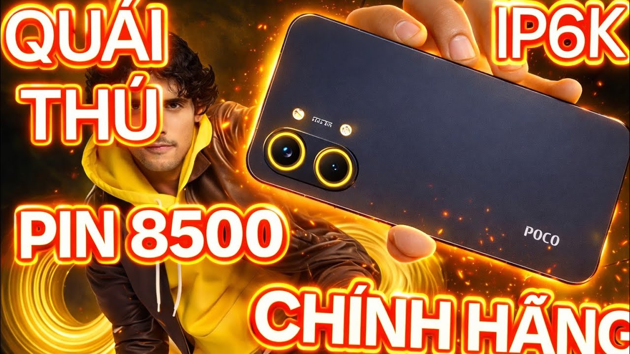 ĐÂY RỒI...POCO X8 Pro Max: CHIP KHỦNG, PIN 8500, KIM LOẠI, SẠC 100W GIÁ PHÁ ĐẢO !!!