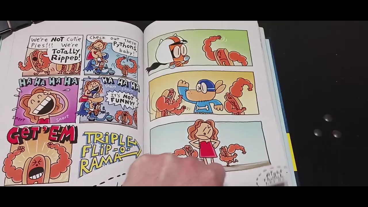 Reading Time w/ Celia-Dog Man and Cat Kid Part 8