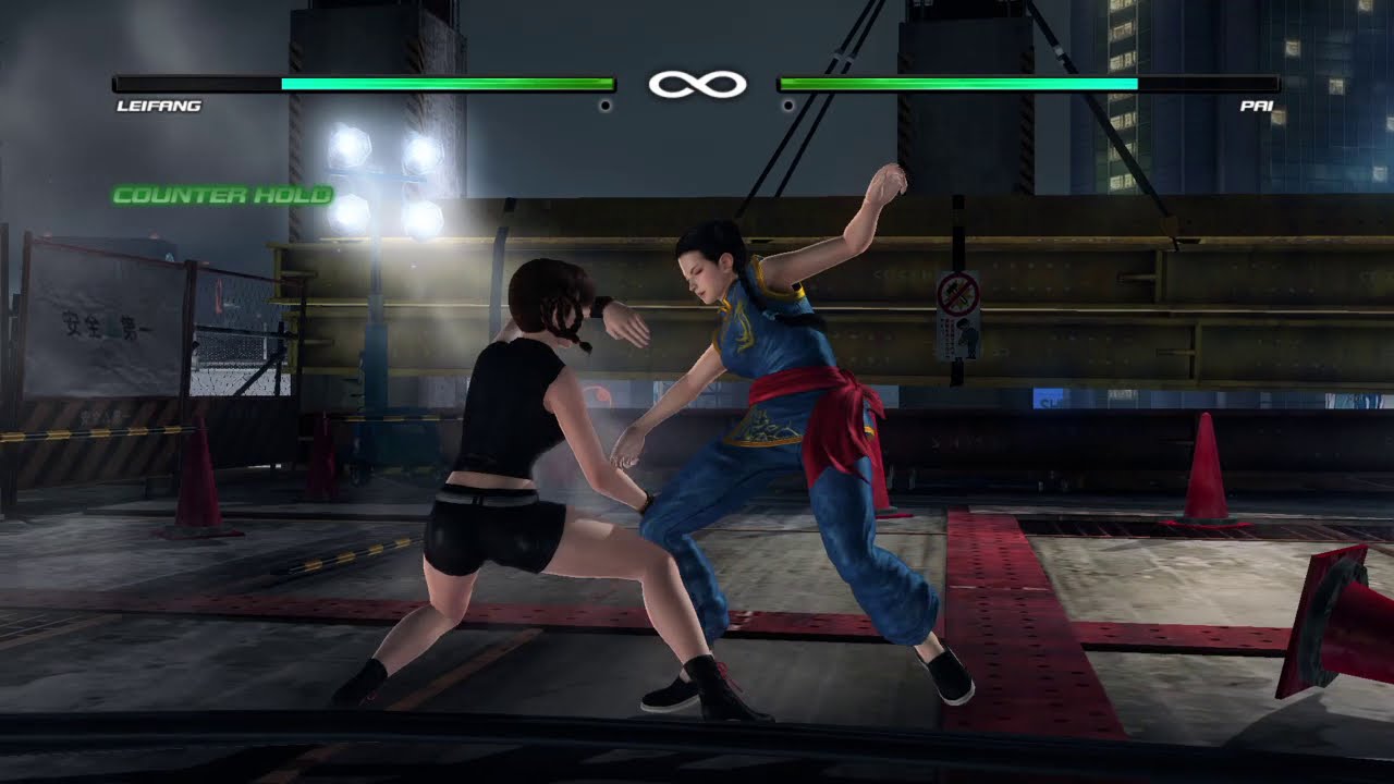 DoA5 Lei Fang парирование - Руки убрал -