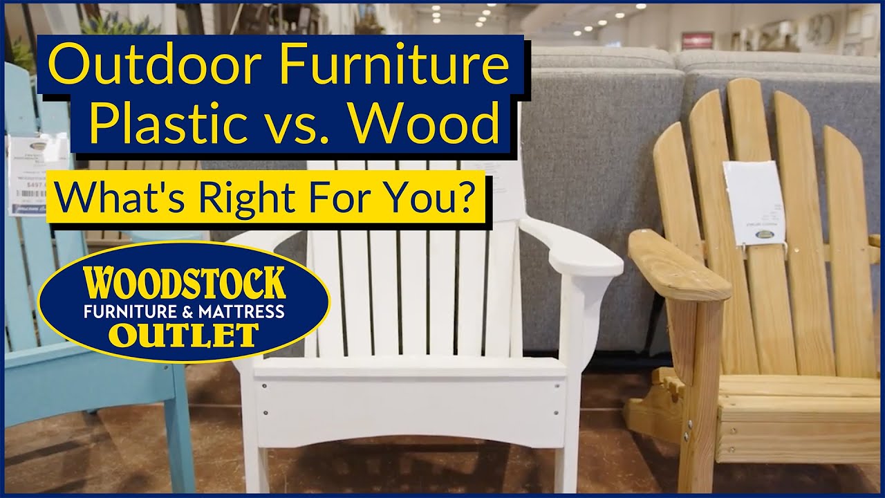 High Density Plastic vs. Pressure Treated Wood for Outdoor Furniture