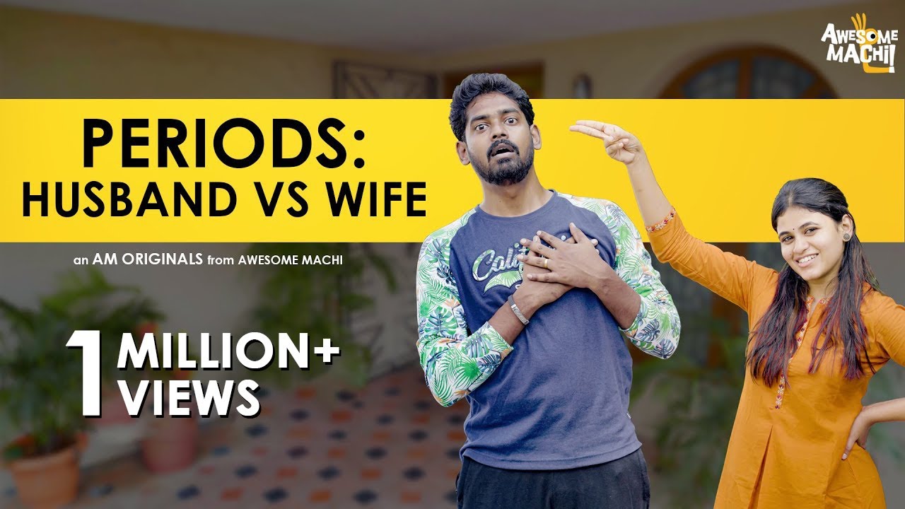 Periods: Husband vs Wife | Awesome Machi | English Subtitles